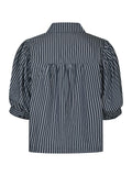 Etta Stripe Shirt - Navy