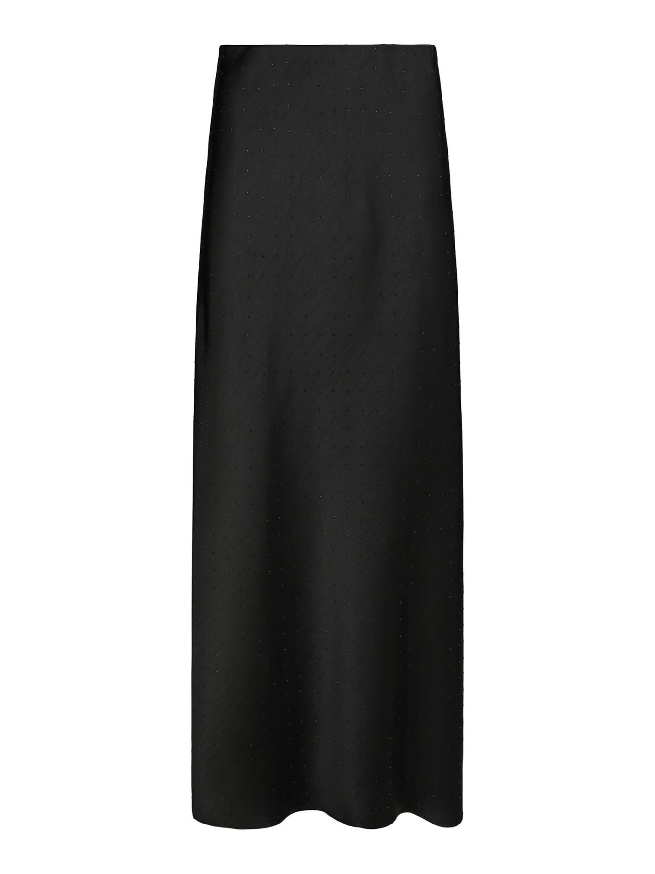 Viso Heavy Sateen Bedaz Skirt - Black