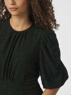 Tikka Glitz Dress - Black