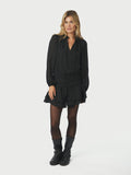 Bari Chiffon Dress - Black
