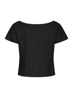 Tango Boucle Top - Black