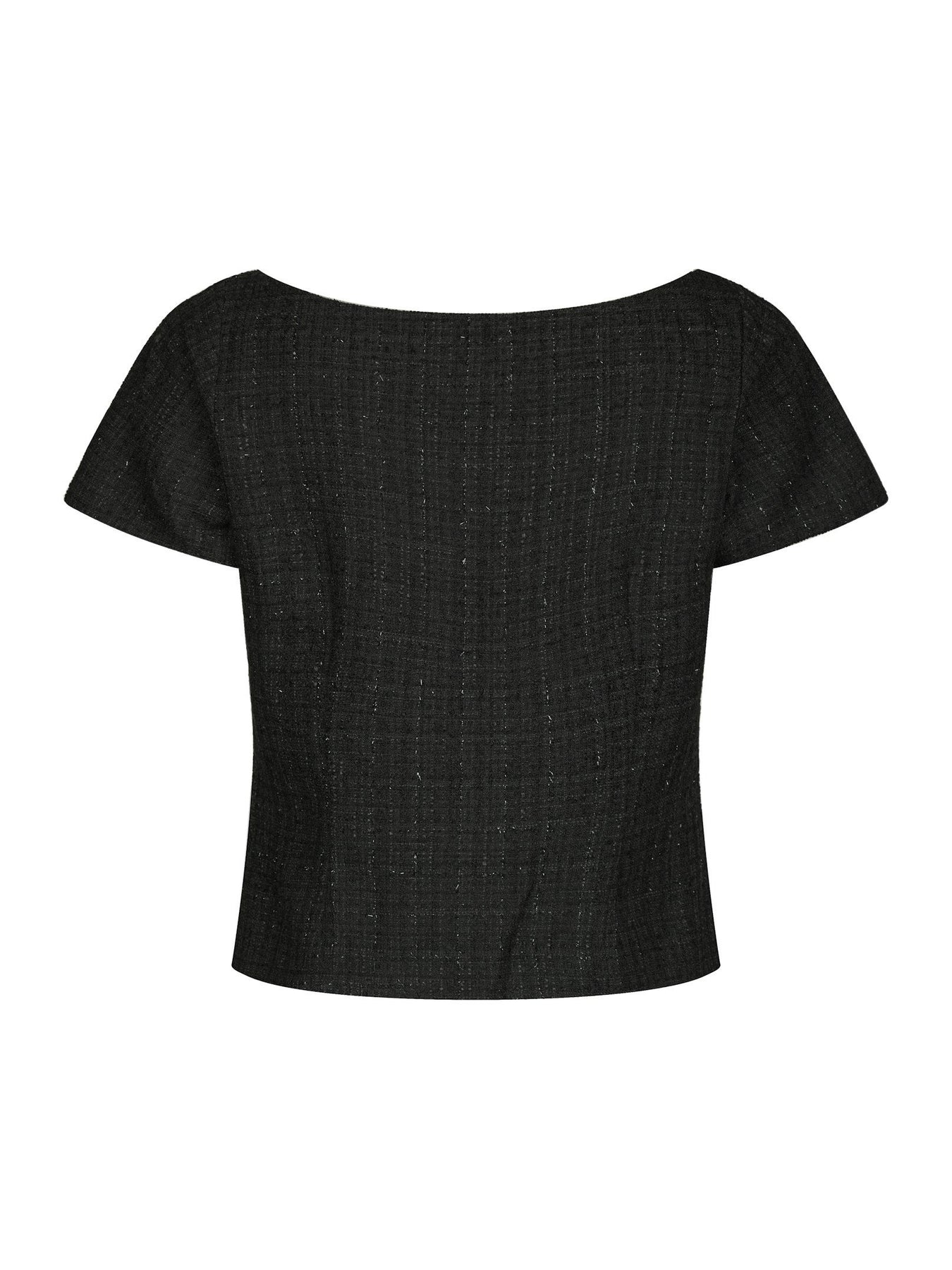 Tango Boucle Top - Black