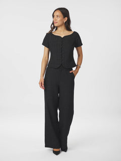 Tango Boucle Top - Black