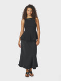 Agape Structure Tie Top - Black