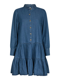 Latifana Denim Dress - Blue