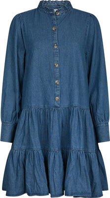 Latifana Denim Dress - Blue