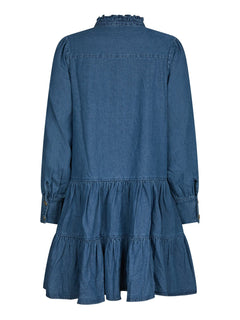 Latifana Denim Dress - Blue