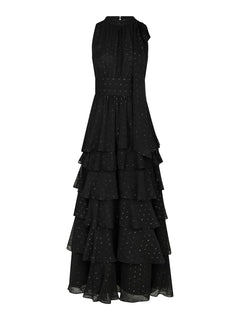 Marli Glitz Dress - Black