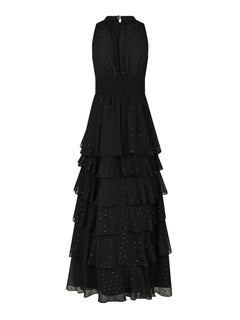 Marli Glitz Dress - Black