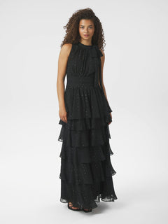 Marli Glitz Dress - Black