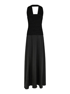 Hamina Long Dress - Black