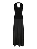 Hamina Long Dress - Black