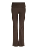 Ulianna Leggings Pants - Chocolate Brown
