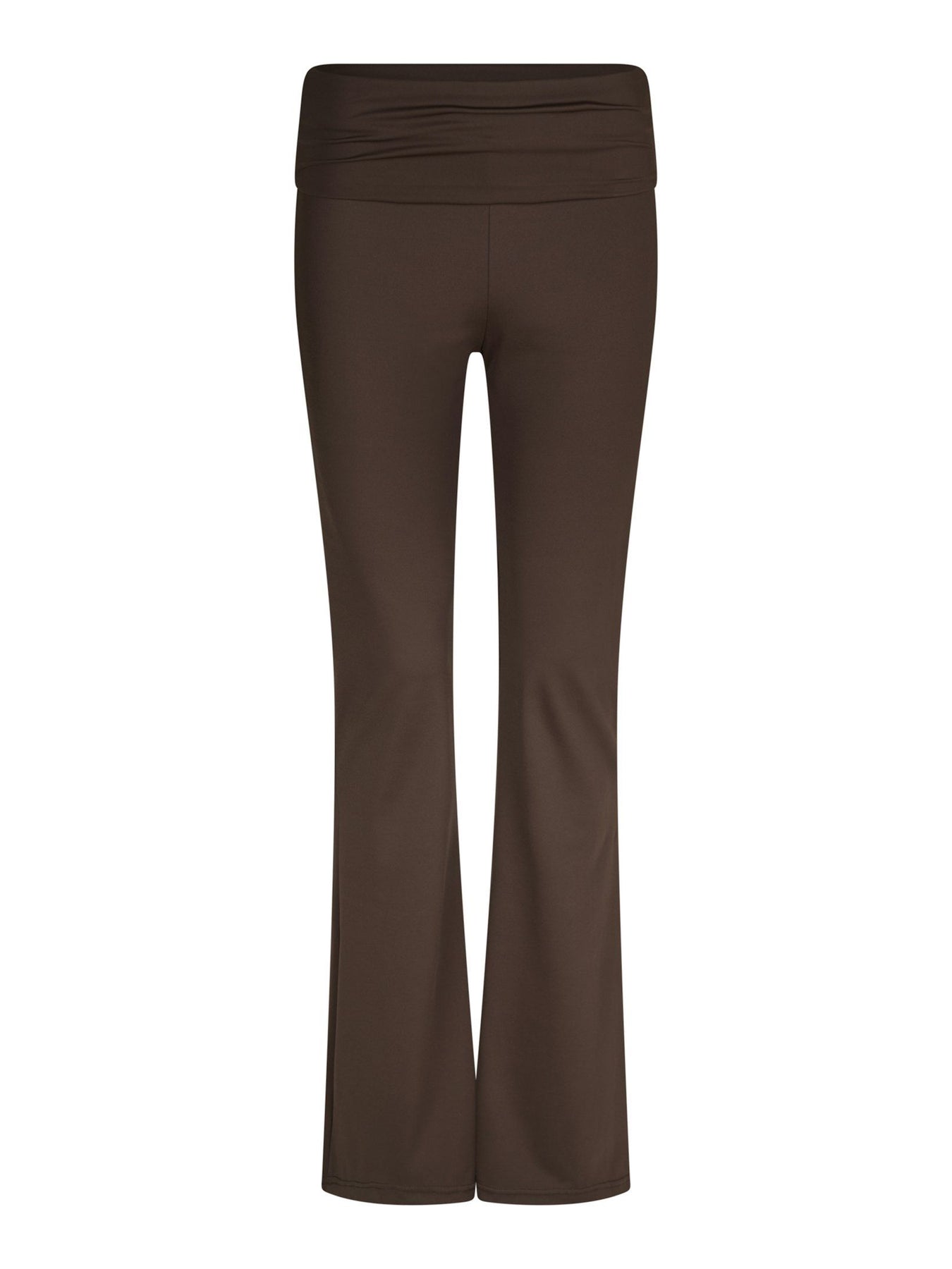 Ulianna Leggings Pants - Chocolate Brown