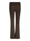 Ulianna Leggings Pants - Chocolate Brown
