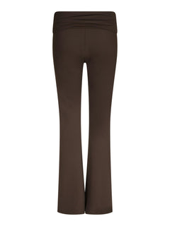 Ulianna Leggings Pants - Chocolate Brown