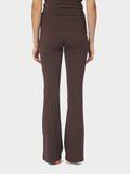 Ulianna Leggings Pants - Chocolate Brown