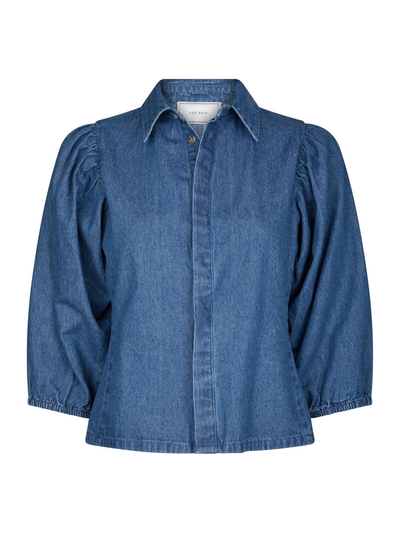Wandana Denim Blouse - Blue