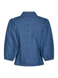 Wandana Denim Blouse - Blue