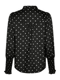 Camisa Dot Blouse - Black