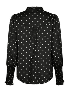 Camisa Dot Blouse - Black