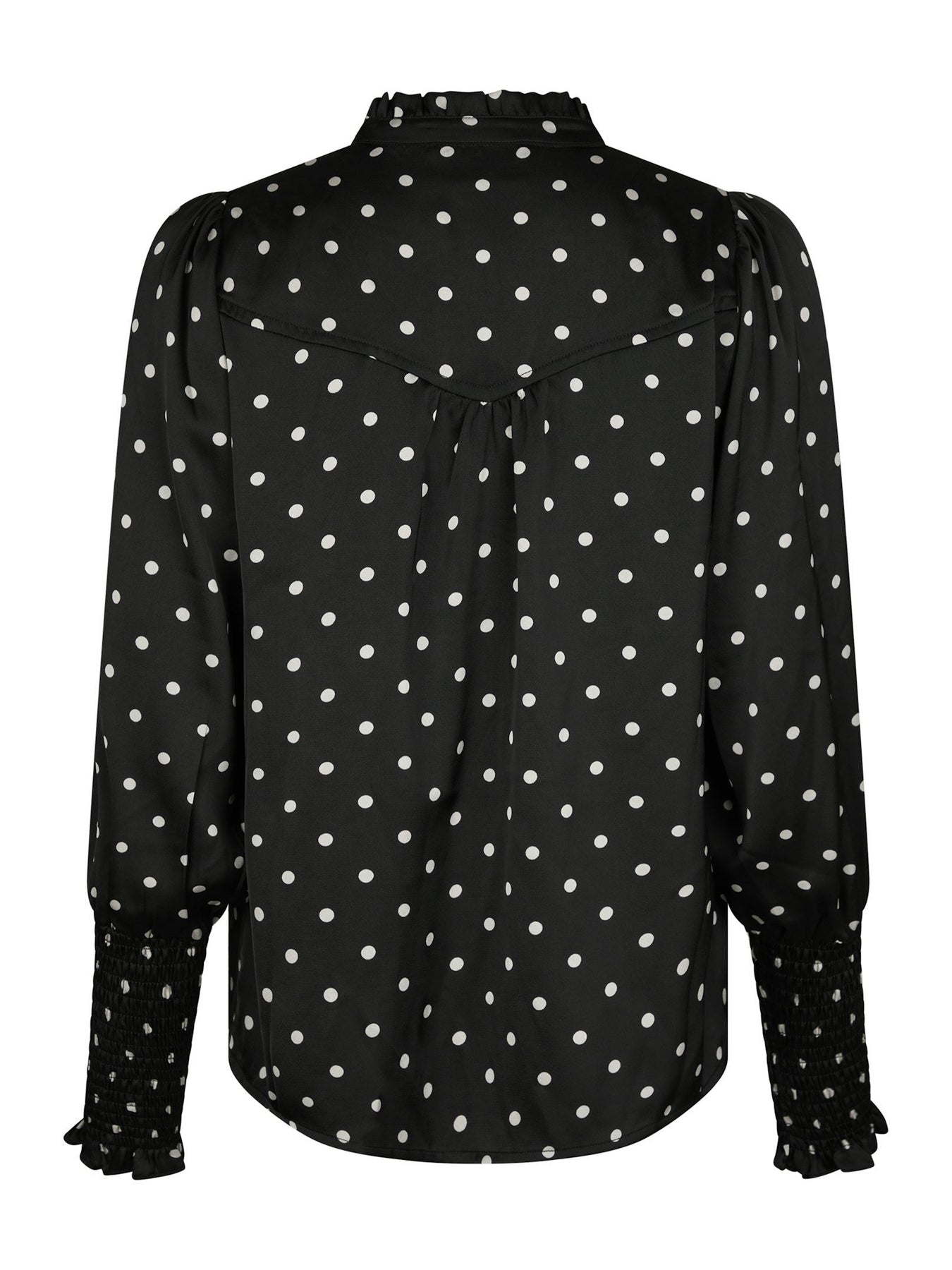 Camisa Dot Blouse - Black