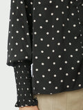 Camisa Dot Blouse - Black