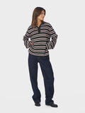Mala Polo Knit Blouse - Dark Brown