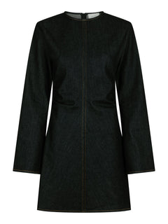 Jumari Denim Dress - Black