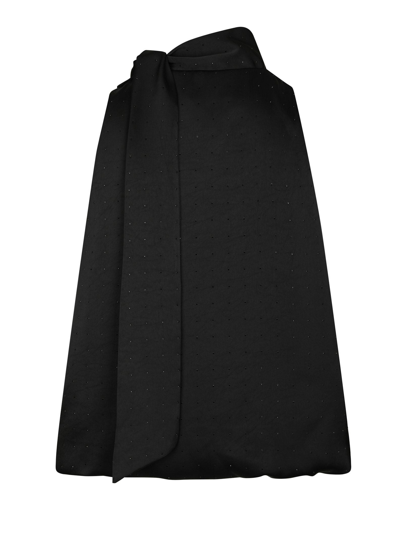 Veda Heavy Sateen Bedaz Top - Black