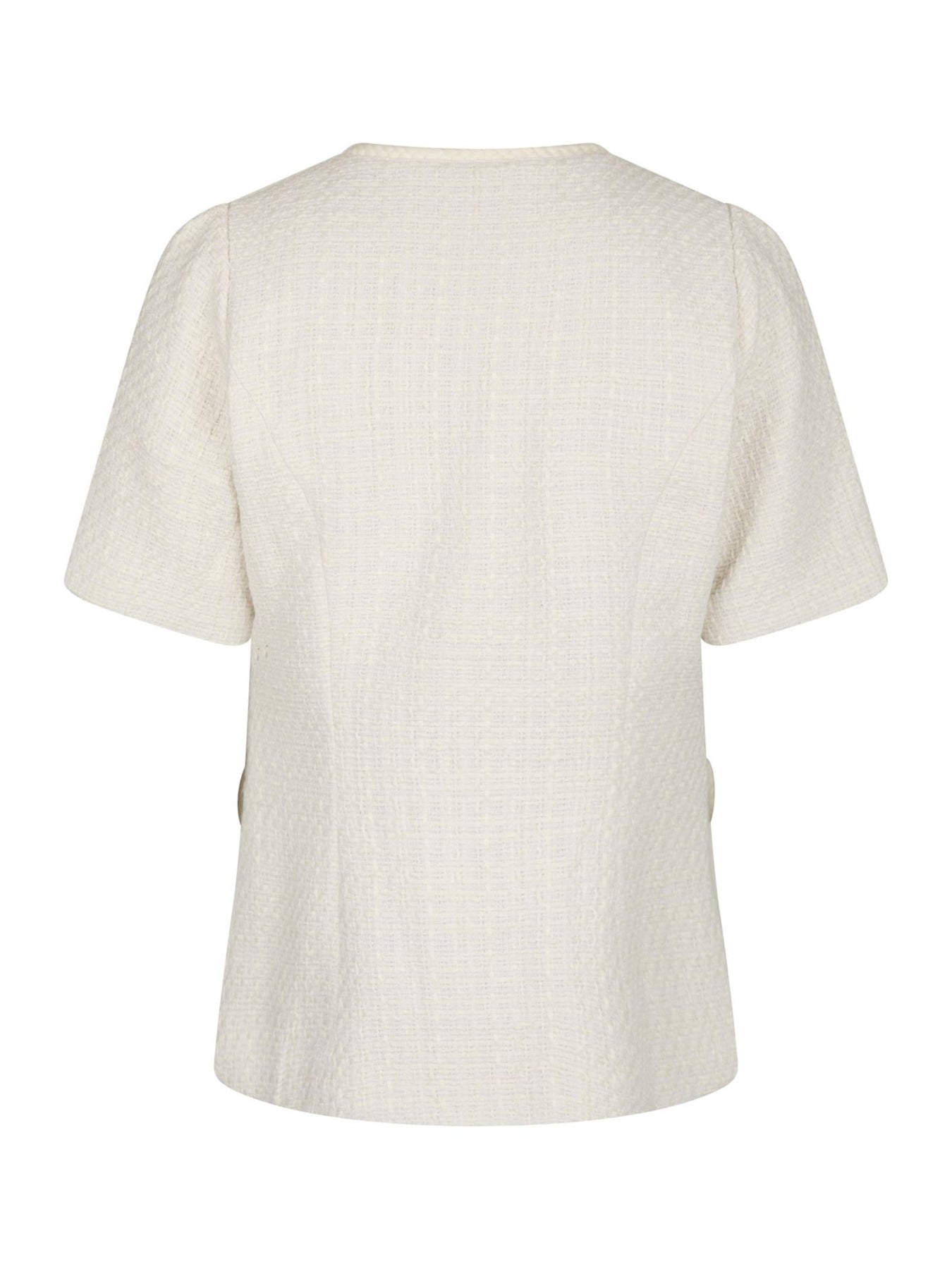 Faina Boucle Blouse - Off White