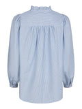 Barba Striped Blouse - Light Blue