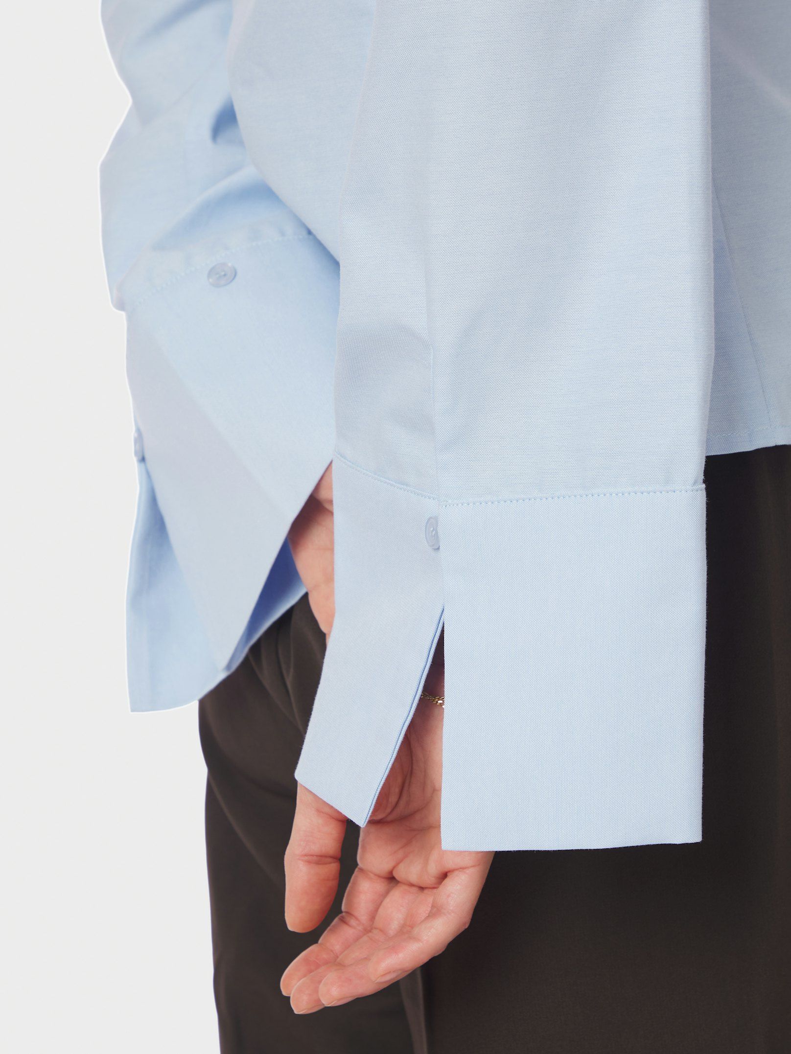 Rosa Oxford Shirt - Light Blue