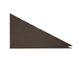 Serina Heavy Sateen Big Scarf - Dark Brown
