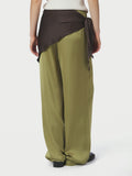 Serina Heavy Sateen Big Scarf - Dark Brown