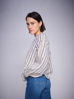 Zeina Linen Blouse - Spellbound