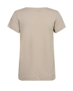 Zibby O-Ss Tee - Feather Gray