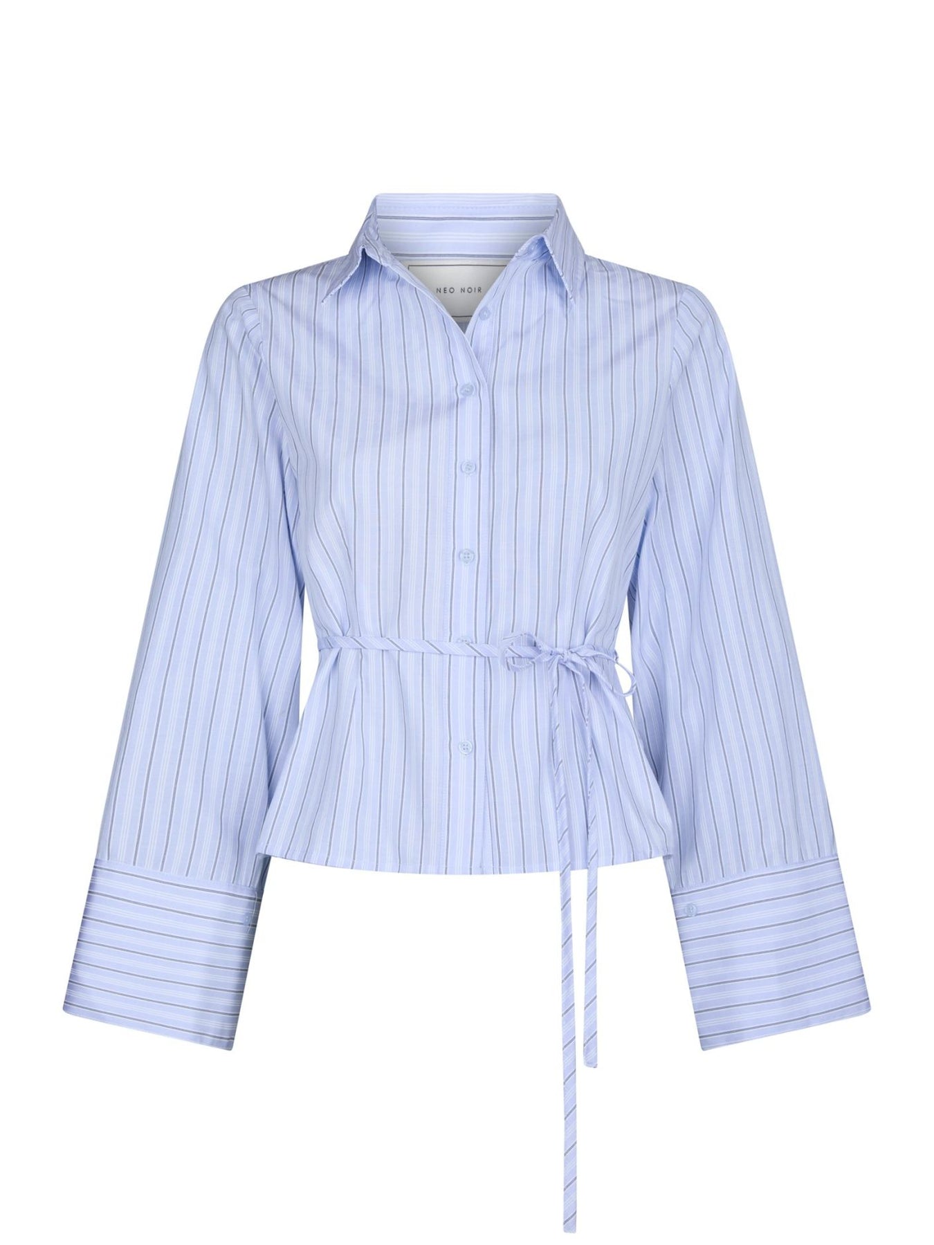Clarida Double Stripe Shirt - Light Blue