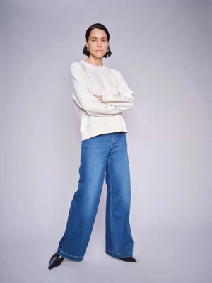 Dara Deluxe Jeans - Mid Blue
