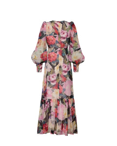 Organza Maxi Dress - Winter Breeze