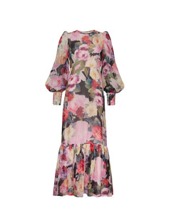 Organza Maxi Dress - Winter Breeze