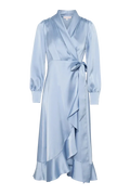 Iza Midi Dress - Light Blue