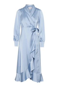 Iza Midi Dress - Light Blue