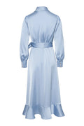 Iza Midi Dress - Light Blue