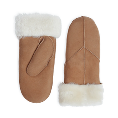 Jasmin Sheepskin Mitten - Cognac