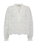Tazzin Caza Blouse - White