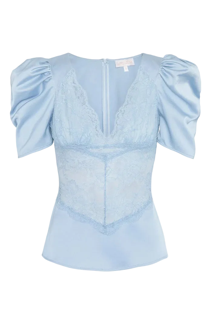 Francis Top - Light Blue
