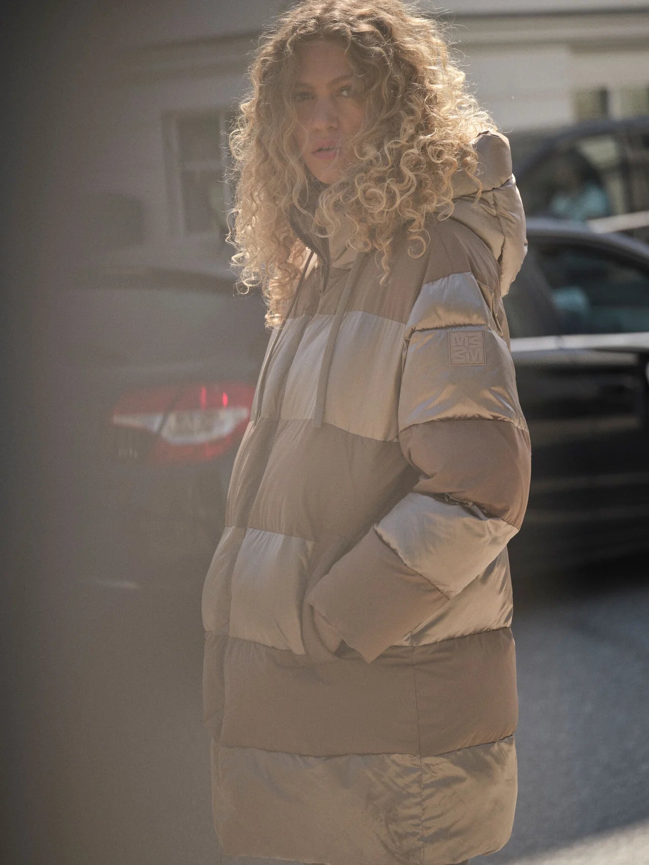 Avon Block Jacket - Chocolate Chip