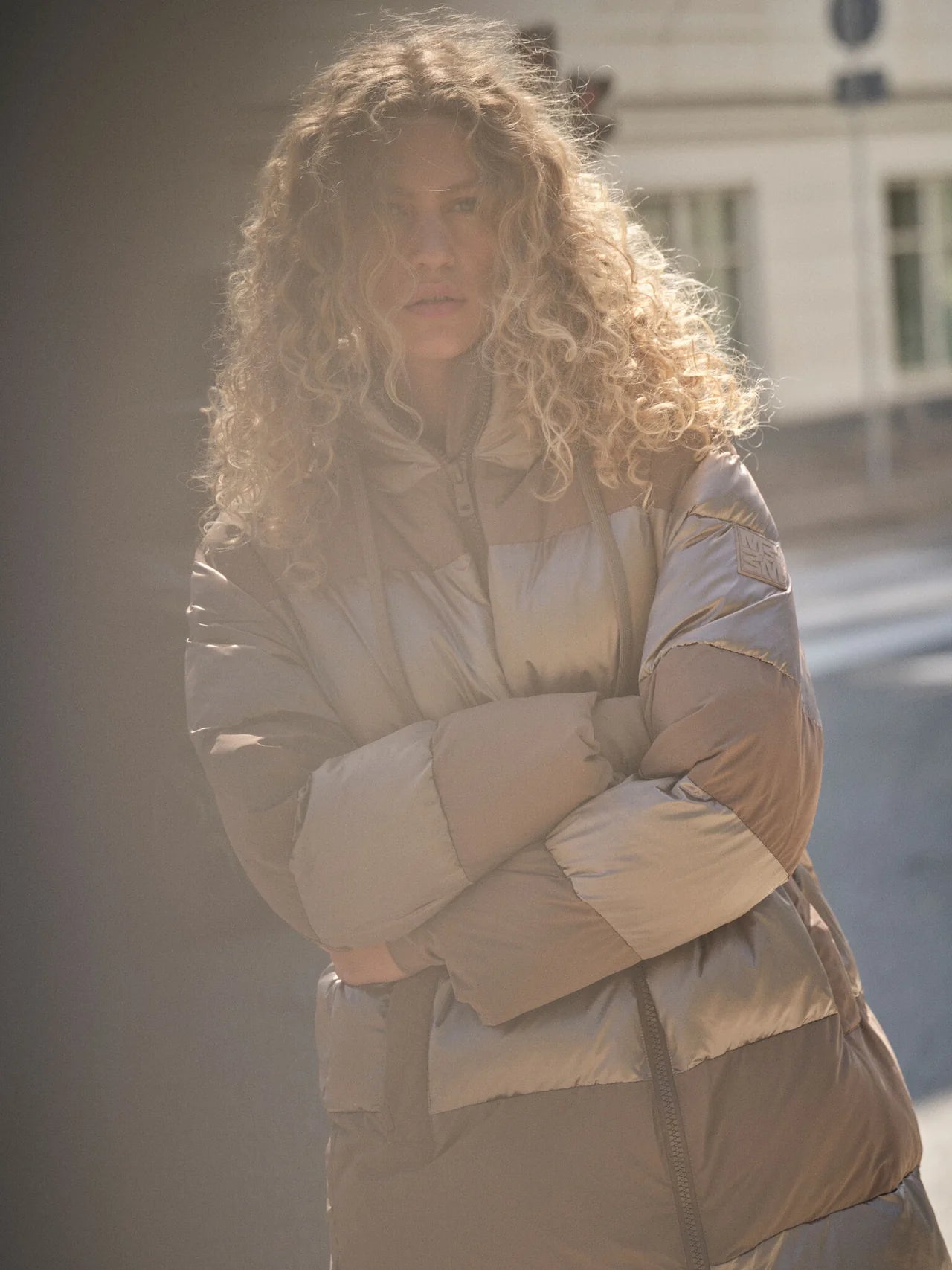 Avon Block Jacket - Chocolate Chip