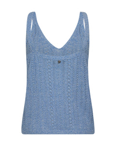 Cressida Melange Knit Top - Regatta